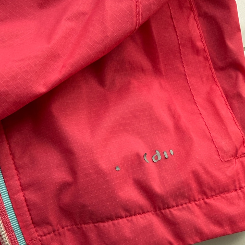 L.L. Bean Kids pink Raincoat - Picture 3 of 7